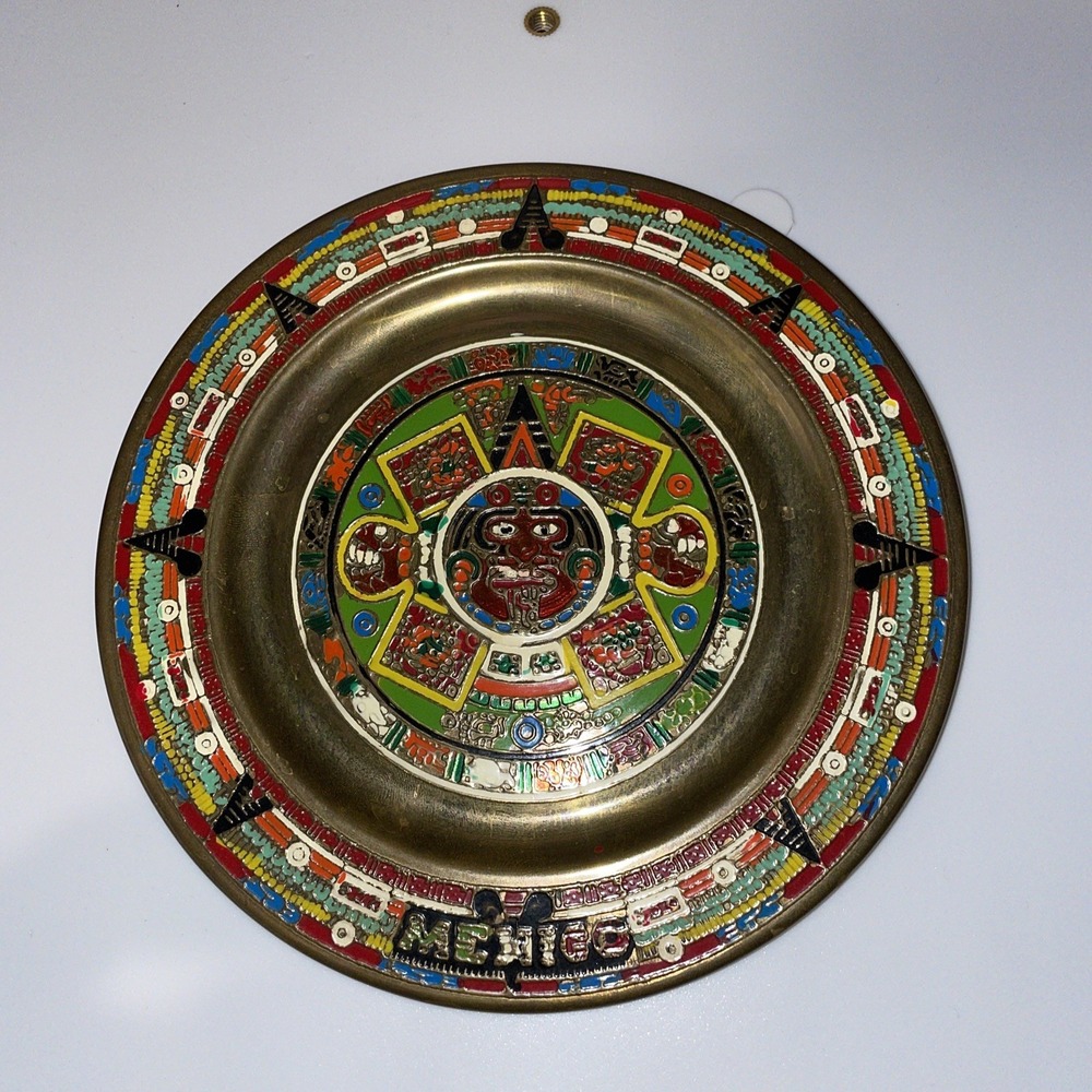 Aztec Mayan Sun Calendar Wall Hanging Decor